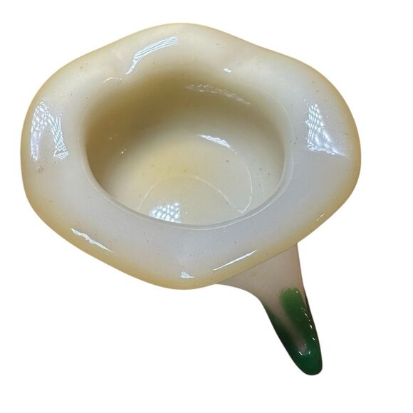 Vintage 2 flower shape rare ashtray. One pink and one yellow. - Picture 5 of 8